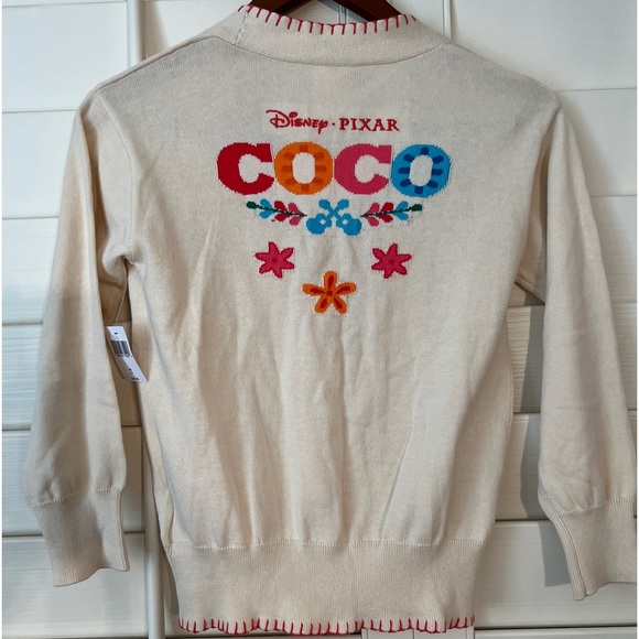 DISNEY PARKS PIXAR COCO Sweater 7/8 NWT - Picture 7 of 15